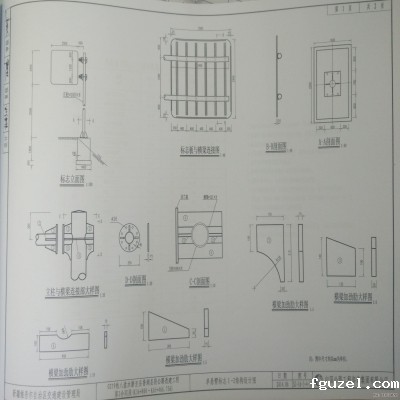 高速标志杆【图纸设计图】