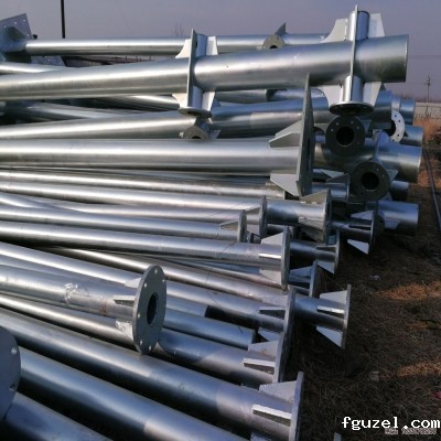 交通标志杆—冬季热镀锌